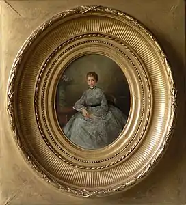 Portrait de Mme. Palmyre Bordier, 1870. Collection Privée, Amsterdam, Pays-Bas.