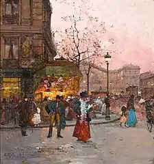 La Gare de l’Est, par Eugène Galien-Laloue.