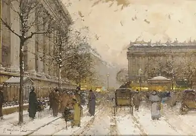 Eugène Galien-Laloue, La Madeleine, Paris (vers 1910), localisation inconnue.