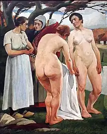 Baigneuses (1907), musée des Beaux-Arts de Gand.