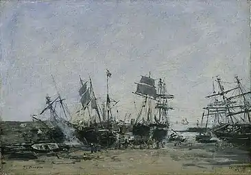 Marée basse, Portrieux, 1873Cambridge, Fitzwilliam Museum