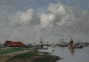 L'Escaut à Anvers, 1871-1874New Haven, Yale University Art Gallery