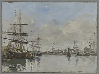 Le Port du Havre, 1885-1890New Haven, Yale University Art Gallery