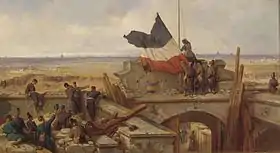 Eugen Adam, Fort de Vanves, 1870