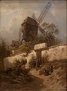 Le Moulin de la Galette, Paris, musée Carnavalet.