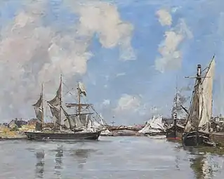 Deauville. Le Bassin, 1888Collection privée, Vente 2022