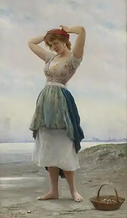 Sur la plage (1908)