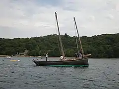 Chaloupe sardinière Eulalie de Douarnenez en Bretagne