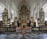 Mobilier liturgique de Couven (église Saint-Nicolas, Eupen)