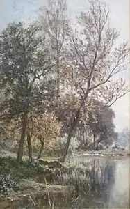 Vue sur le parc, collection privée