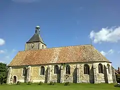 Église Saint-Rémi, mur sud.