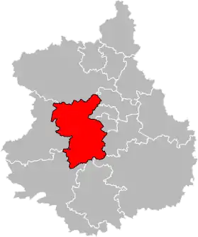 Eure-et-Loir - Canton Illiers-Combray 2015.svg