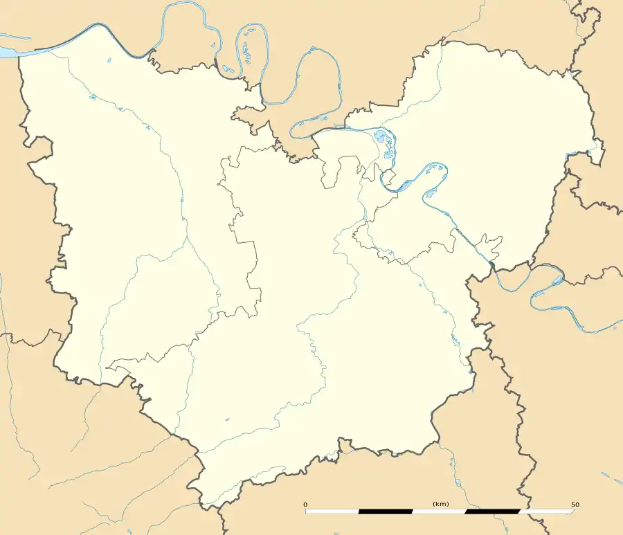Voir sur la carte administrative de l'Eure