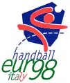 Logo de l'Euro 1998 en Italie.