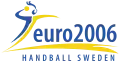 Logo du championnat d'Europe 2006 en Suède.