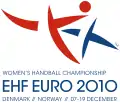 Logo du championnat d'Europe 2010 au Danemark et en Norvège.