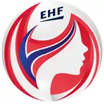Logo du championnat d'Europe 2020 au Danemark.