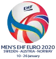 Logo de l'Euro 2020 en Autriche, Suède et Norvège.