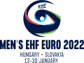 Logo de l'Euro 2022 en Hongrie et Slovaquie.