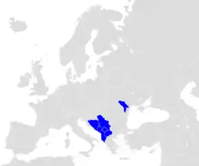 Description de l'image Europe-cefta-map.png.