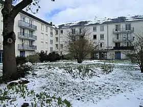 Immeubles du boulevard Maeterlinck.