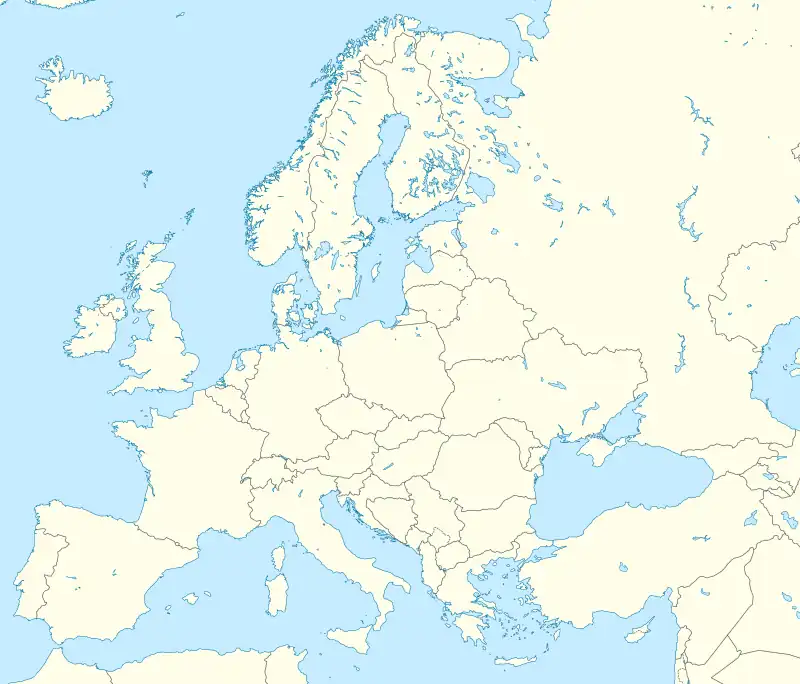 Europe blank laea location map