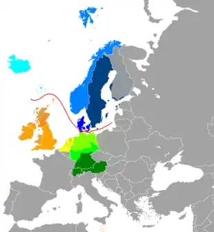 Les langues germaniques en Europe