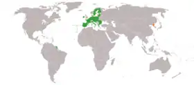 Corée du Nord et Union européenne