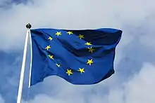 Photo du drapeau de l'UE.
