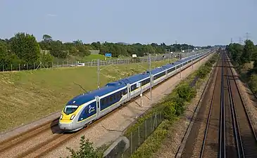 Description de l'image Eurostar Class 374 on HS1.jpg.