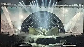 Description de l'image Eurovision 2022 - Semi-final 2 - Australia - Sheldon Riley.jpg.