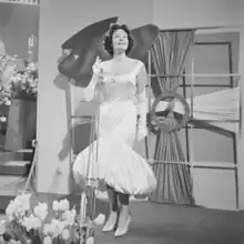 Margot Hielscher à Hilversum (1958)