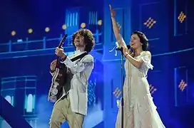 Description de l'image Eurovision Song Contest 2017, Semi Final 2 Rehearsals. Photo 260.jpg.