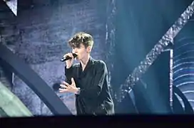 Kristian Kostov à Kiev (2017)