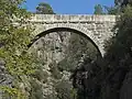 Pont sur l'Eurymédon à Selge, Turquie.