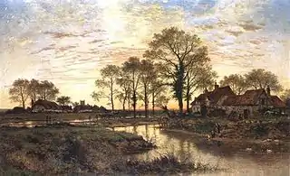 Evening After Rain, Worcestershire, 1886