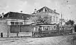 1910L'ancienne école de la rue Stuckens et le tram no 56..