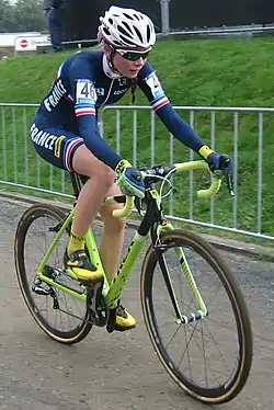 Évita Muzic, Cauberg Cyclo-Cross, Fauquemont-sur-Gueule, Pays-Bas, le 23 octobre 2016