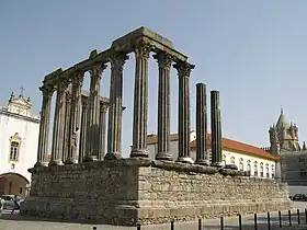 Temple romain d'ÉvoraÉvora, Évora38° 34′ 22″ N, 7° 54′ 26″ O