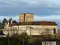 Les fortifications côté sud-ouest.