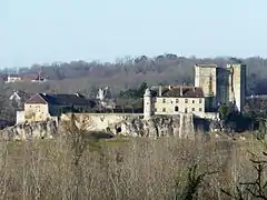 Le château d'Excideuil.