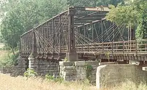 Le pont actuel en 1982 (avant les travaux de réhabilitation réalisés en 1983-84 par WM&A).