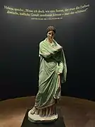 Restitution expérimentale des couleurs sur la « Petite Herculanaise » : type de femme plus jeune que la « Grande Herculanaise » v. 330-300