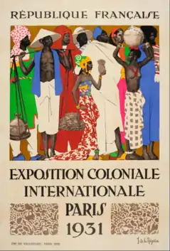 L'Association des Gastronomes Régionaliste reproduit les démonstrations de cuisine régionale de 1923 et 24 à l'Exposition Coloniale de 1931