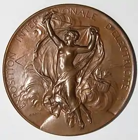Médaille de l'Exposition par Oscar Roty.