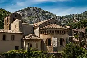 Abbaye de Gellone à Saint-Guilhem-le-Désert.