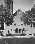 Façade de la cathédrale en 1971.