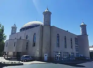 La mosquée Eyüb Sultan à Parilly.