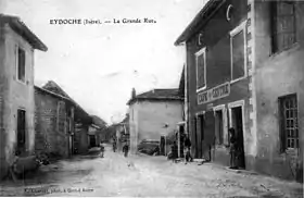 Maisons de village à Eydoche en 1920