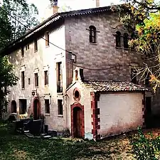 Vue de la maison segneuriale en 2012.